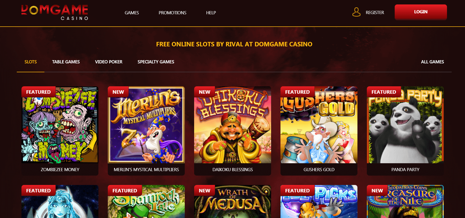 dom game casino review and slots 2021