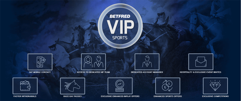 Betfred VIP program and Rewards 2022
