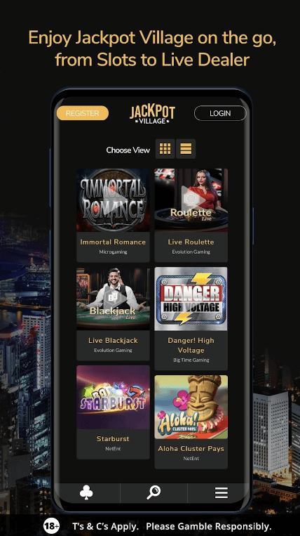 Jackpot village casino app